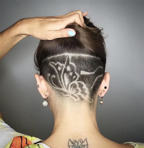 shaved head designs